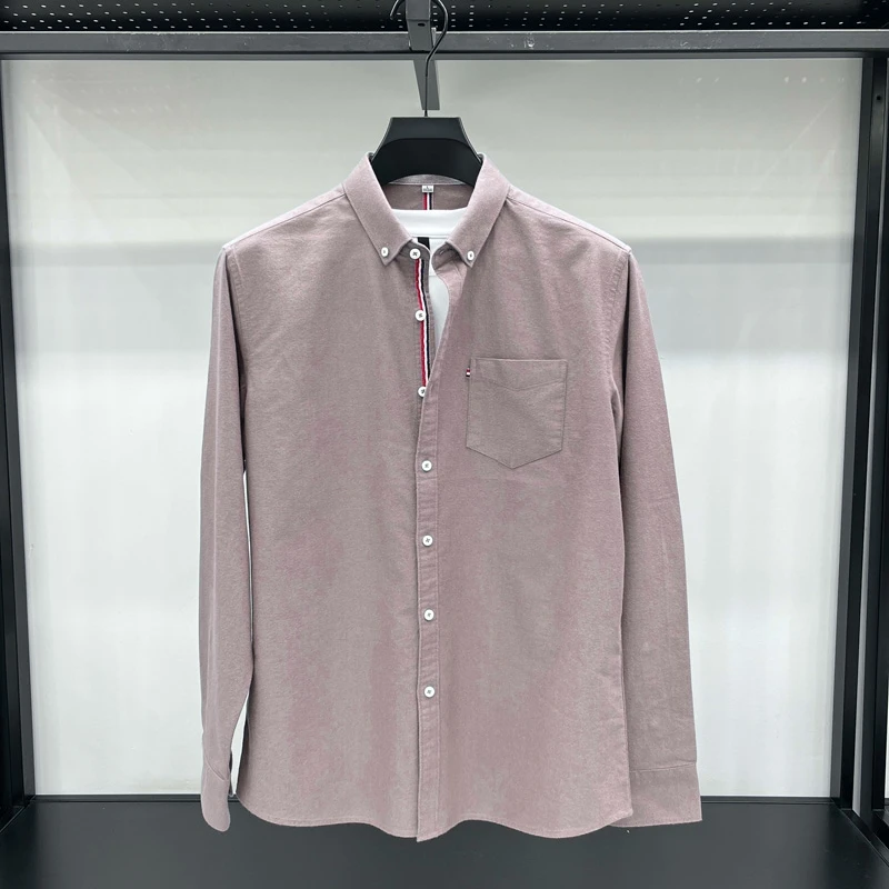 Pink Color Premium Full Sleeve Shirt For Men's ART-192 - Image 3