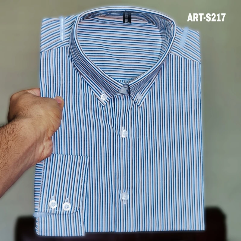 Formal stripes shirt J ART-S217 - Image 6