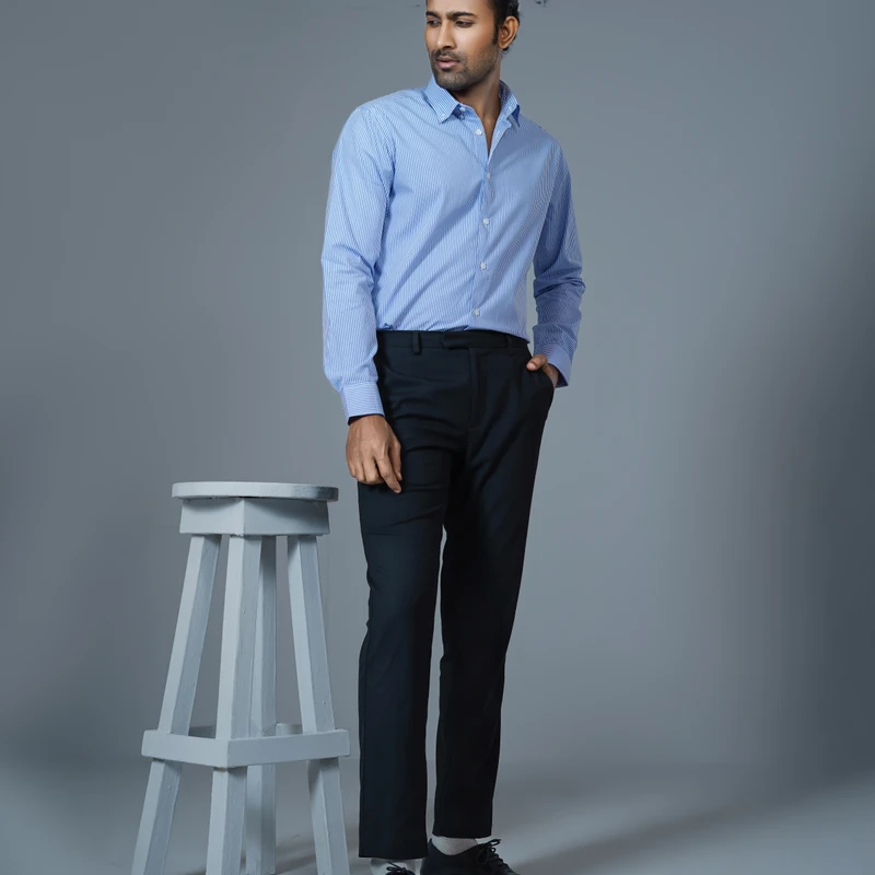 Formal stripes shirt J2 ART-S215 - Image 4