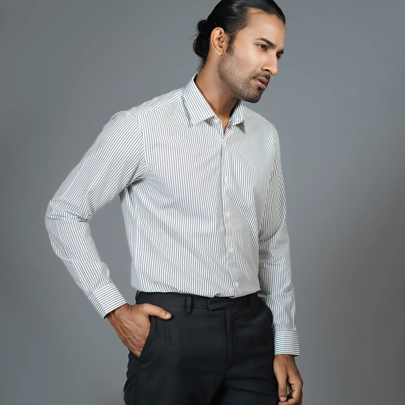 Formal stripes shirt J2 ART-S220