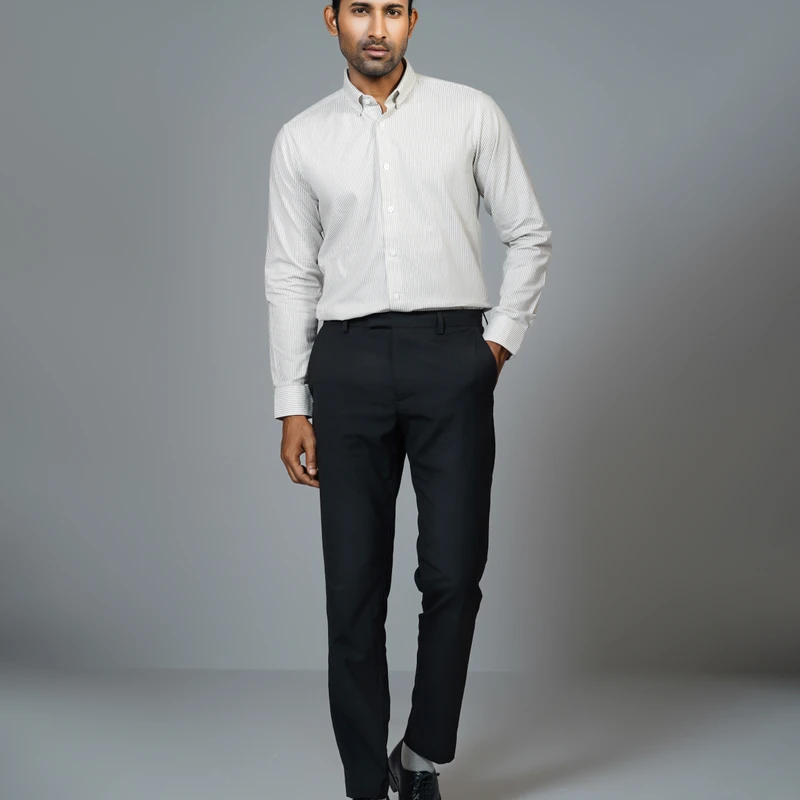 Formal stripes shirt J2 ART-S216 - Image 4