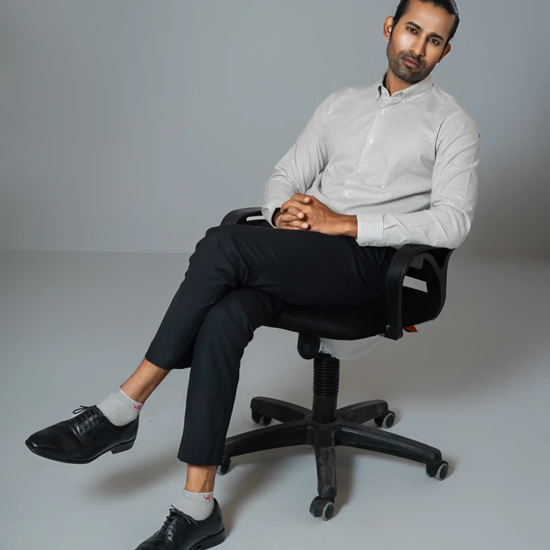 Formal stripes shirt J2 ART-S216 - Image 5