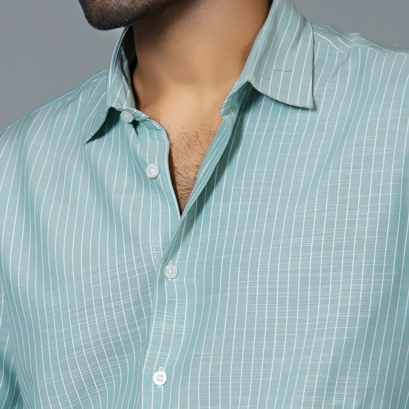 Formal stripes shirt J ART-S219 - Image 5