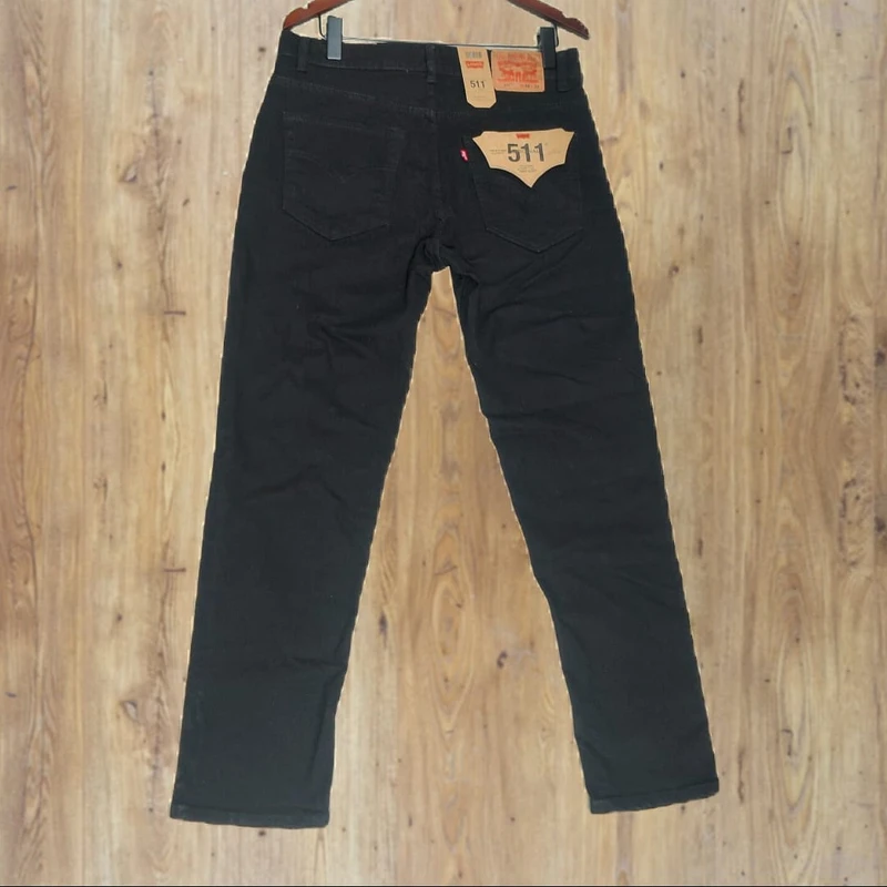 Z black levis Denim cotton stretchable pant RKD-27