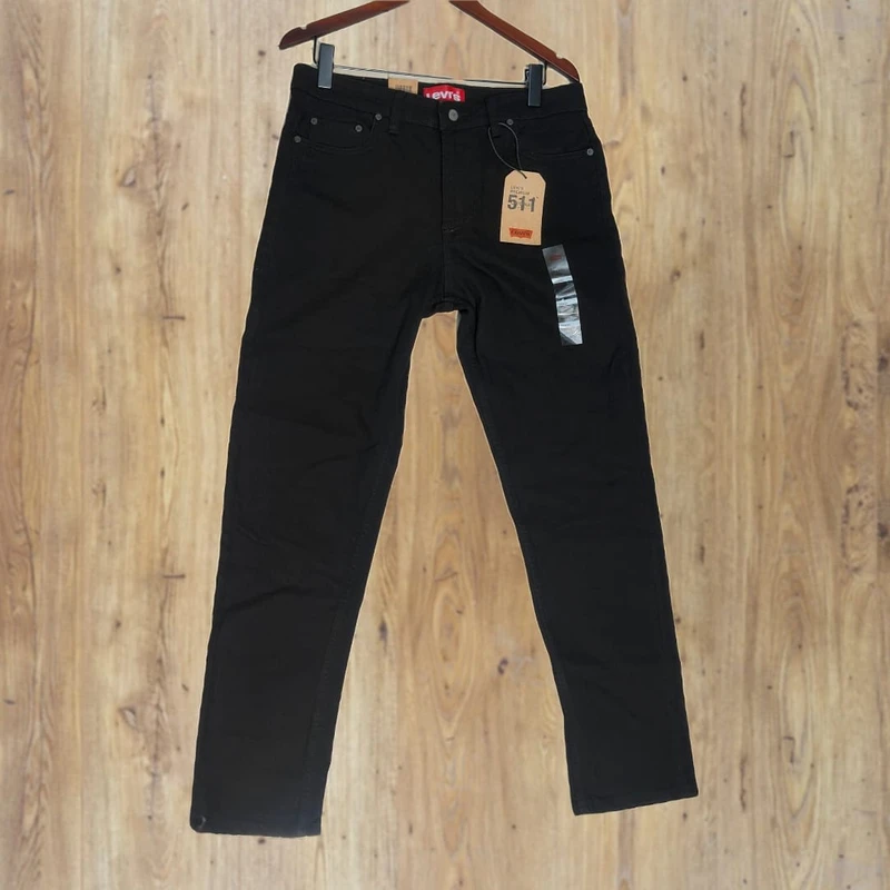 Z black levis Denim cotton stretchable pant RKD-27