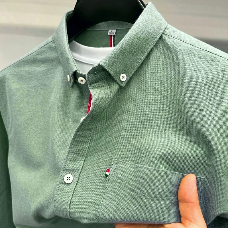 Light Mint green color premium shirt for men's ART-195 - Image 3