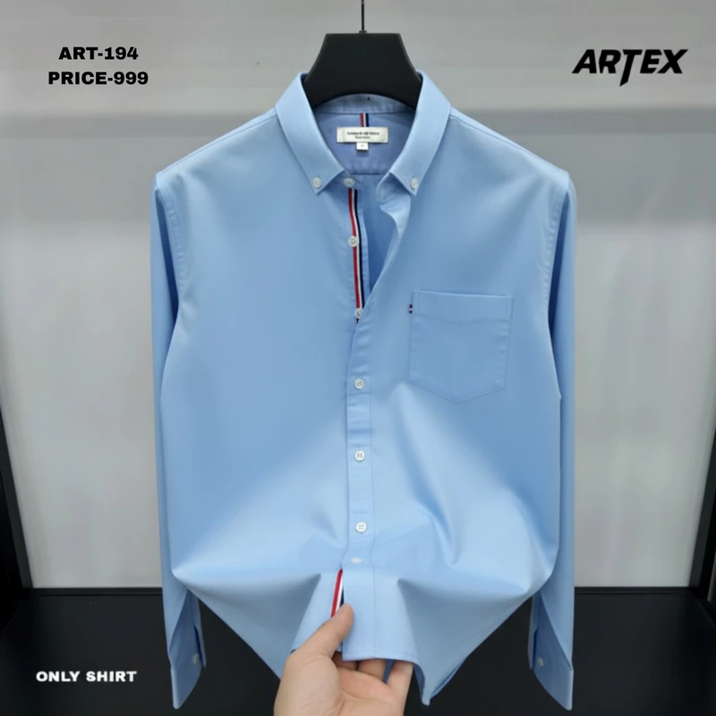 Sky Color Premium Full Sleeve Shirt For Men's ART-194
