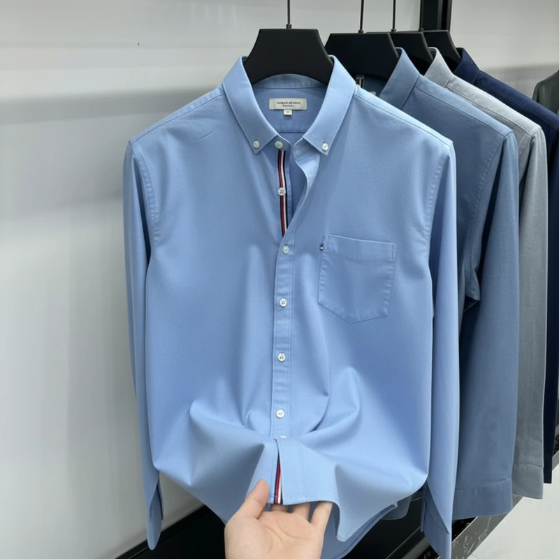 Sky Color Premium Full Sleeve Shirt For Men's ART-194