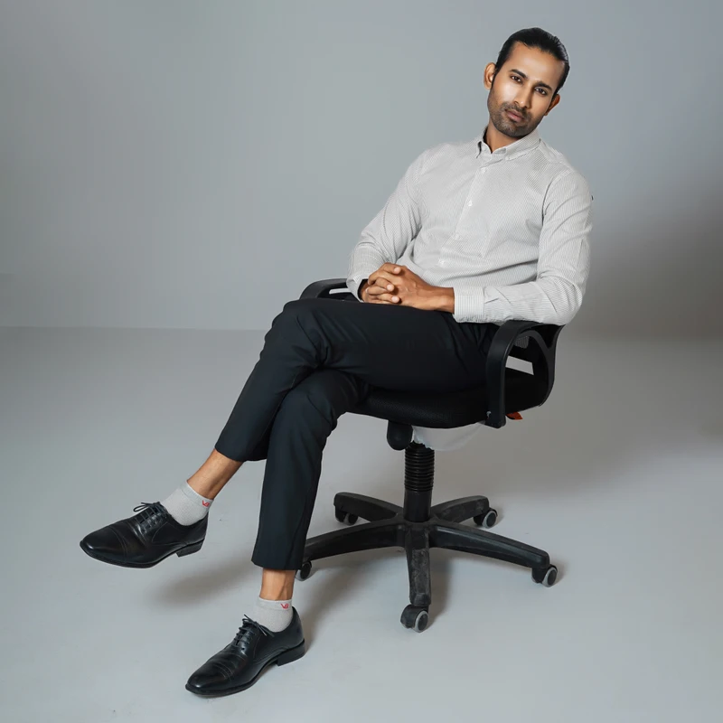 Formal stripes shirt J ART-S216 - Image 5