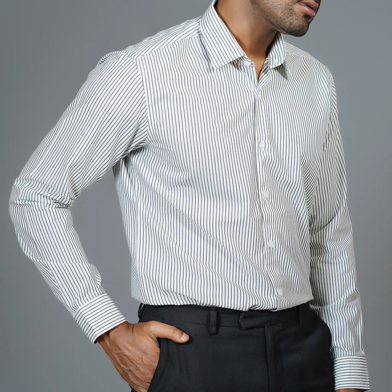 Formal stripes shirt J ART-S220
