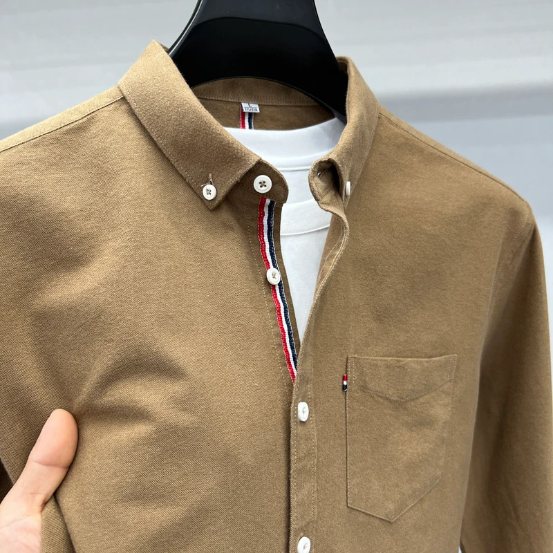 Masterd color premium full sleeve shirt for men's ART-189 - Image 5