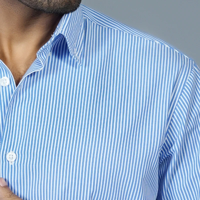 Formal stripes shirt J ART-S215 - Image 4