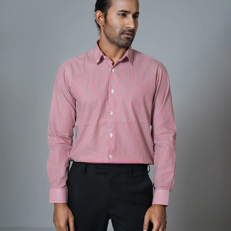 Formal stripes shirt J2 ART-S214 - Image 3