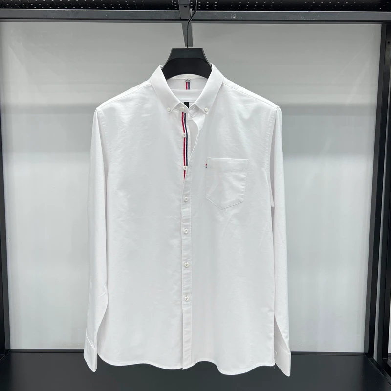 White color premium shirt for men's ART-187 - Image 3