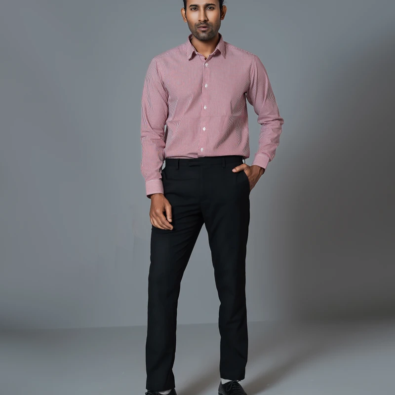 Formal stripes shirt J ART-S214 - Image 4