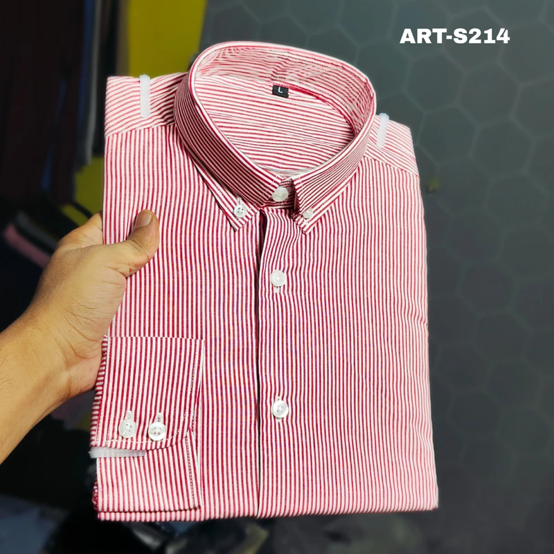 Formal stripes shirt J ART-S214 - Image 6