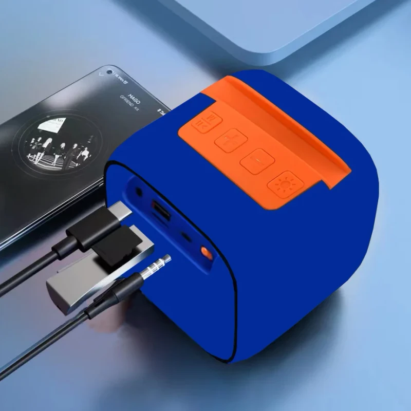 X911 Wireless Speaker Bluetooth Speakers LED Lights Wireless Speaker Outdoor Speaker - Image 4