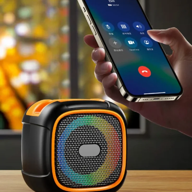 X911 Wireless Speaker Bluetooth Speakers LED Lights Wireless Speaker Outdoor Speaker - Image 5