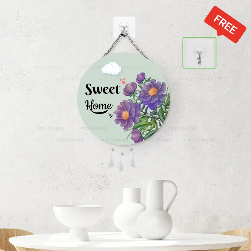 Violet Queen Sweet Home (Wall Hanging)
