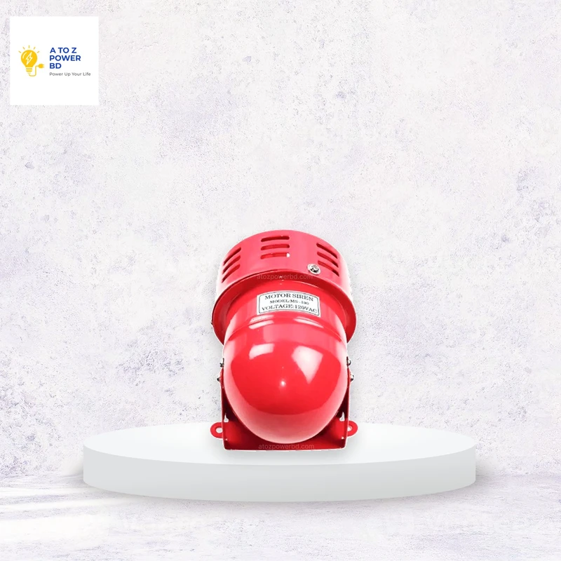 Fire Alarm Mini Motor Siren MS-190 220v - Thumbnail 3