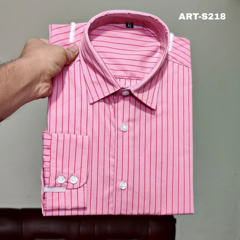 Formal stripes shirt J ART-S218 - Image 3
