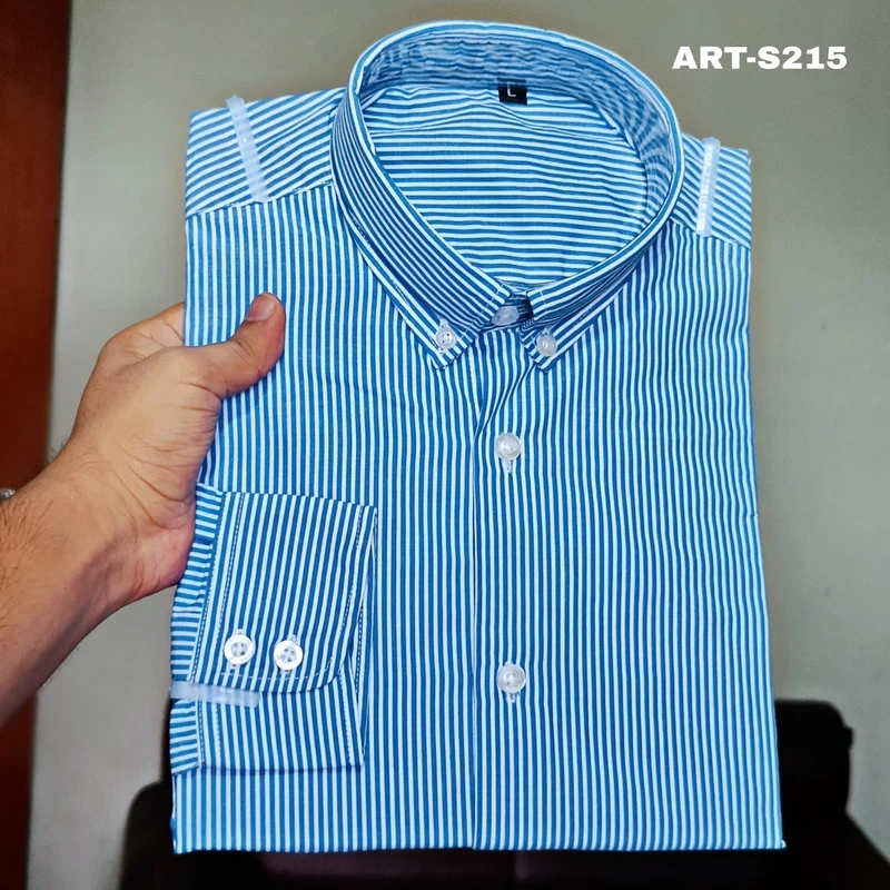 Formal stripes shirt J ART-S215 - Image 4
