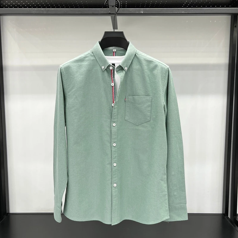Mint Color Premium Full Sleeve Shirt For Men's AF-191 - Image 4