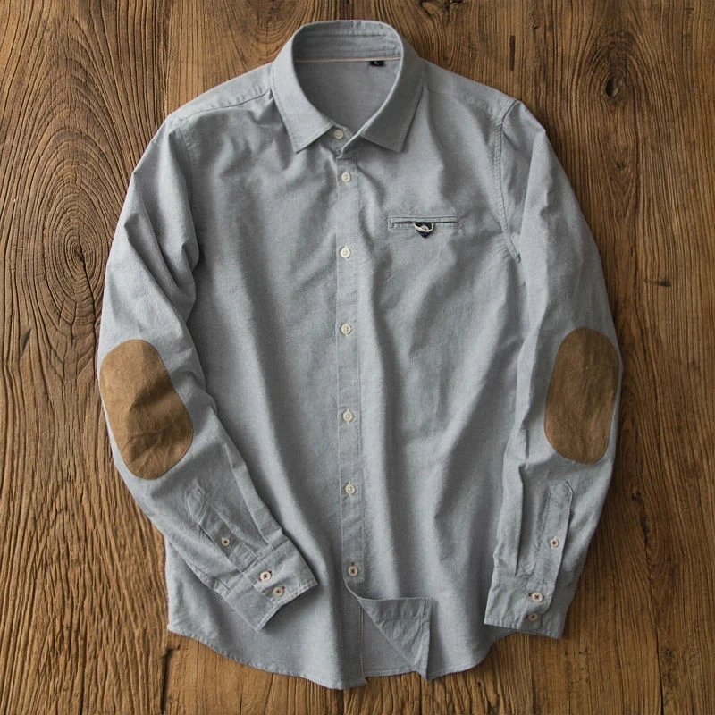 Light Ash/Gray color premium shirt for men AF-146