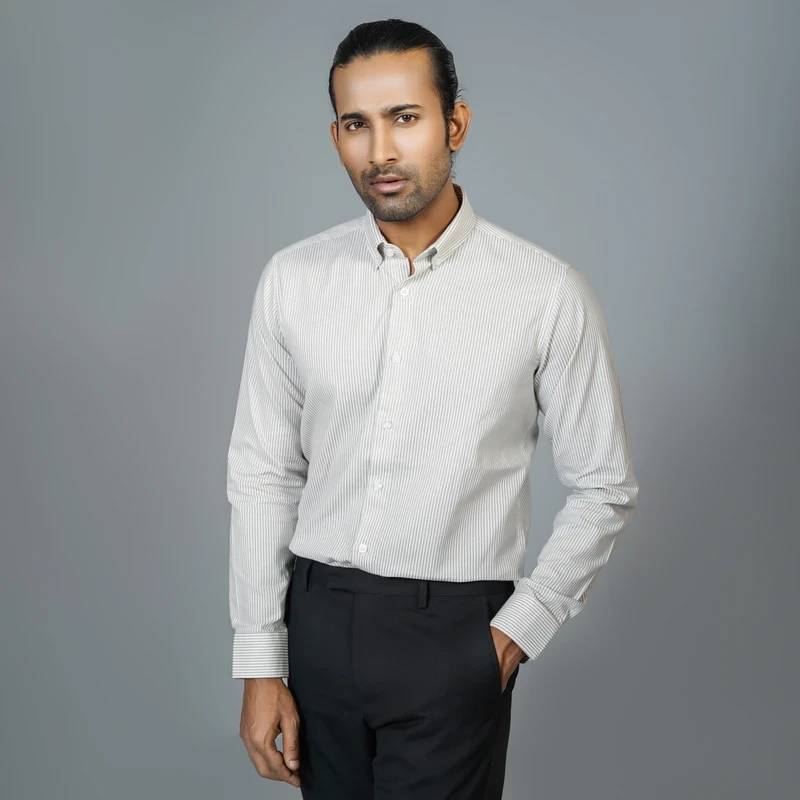 Formal stripes shirt J ART-S216