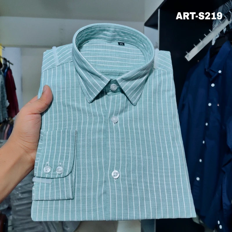 Formal stripes shirt J ART-S219 - Image 4