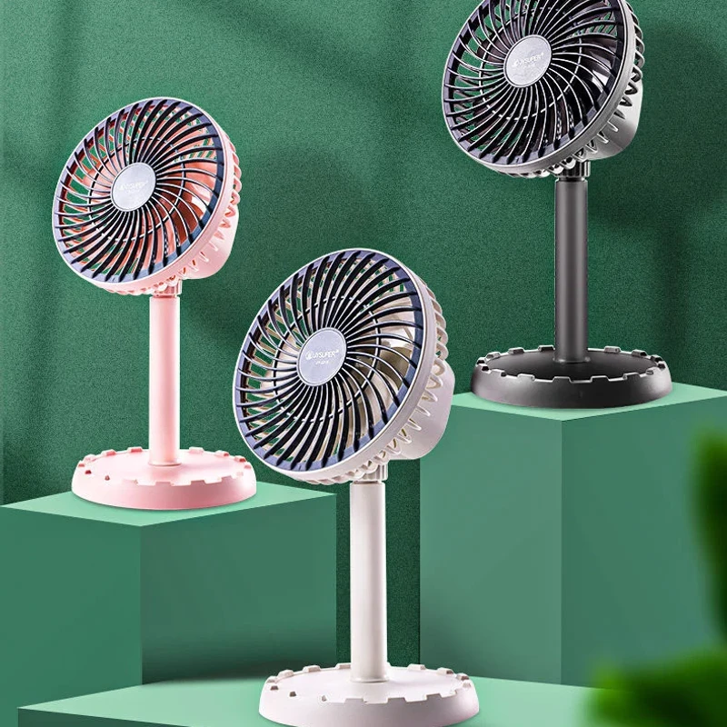 JYSUPER Mini Moving Rechargeable Fan