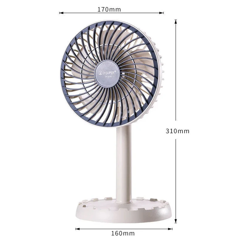 JYSUPER Mini Moving Rechargeable Fan - Image 5