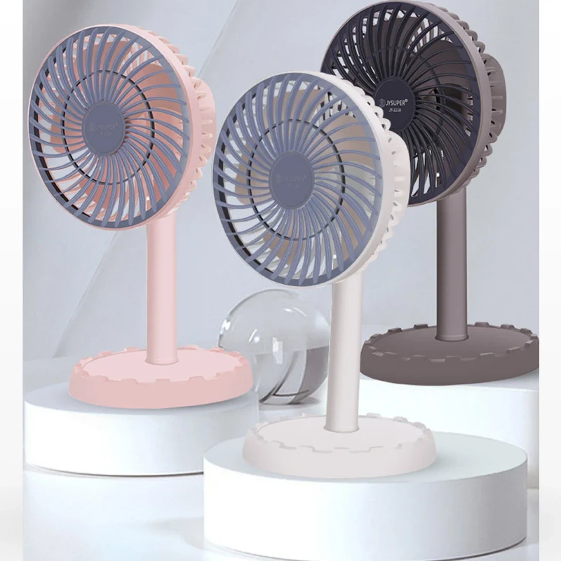 JYSUPER Mini Moving Rechargeable Fan