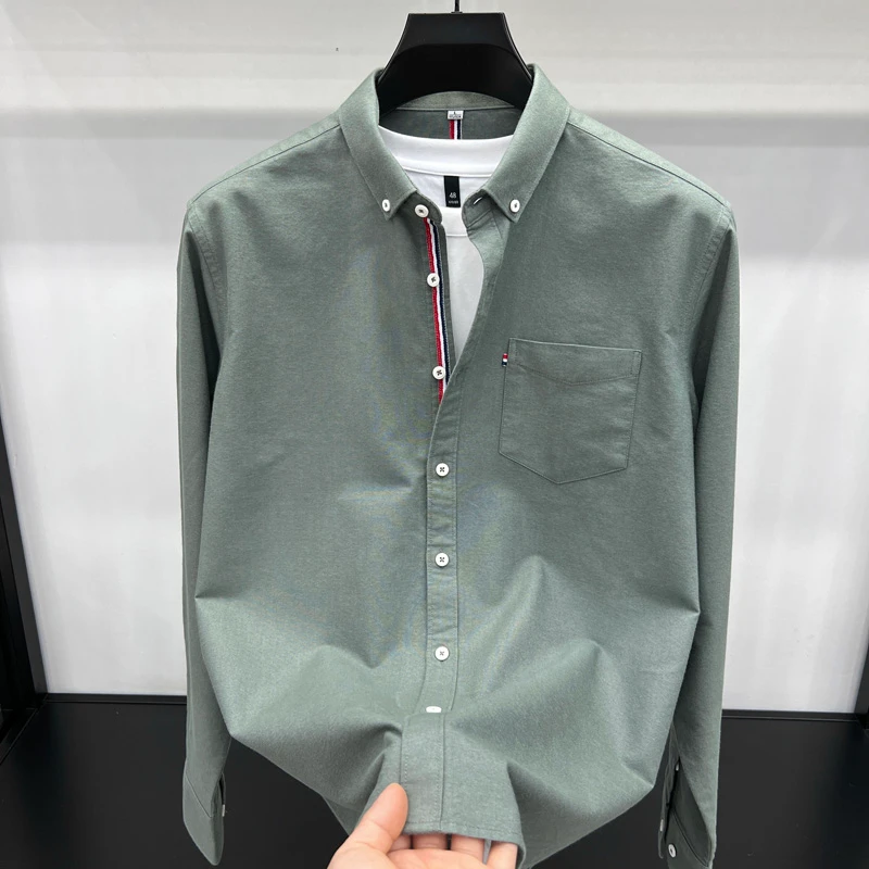 Light Olive Green premium quality shirt for men's AF-188