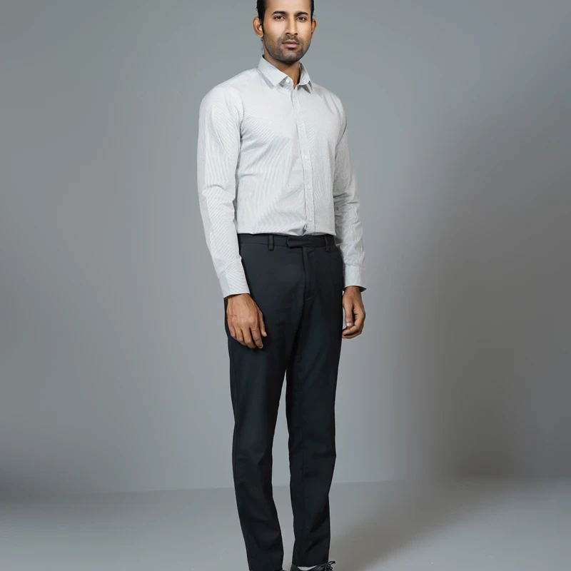 Formal checked shirt J ART-C212 - Image 4