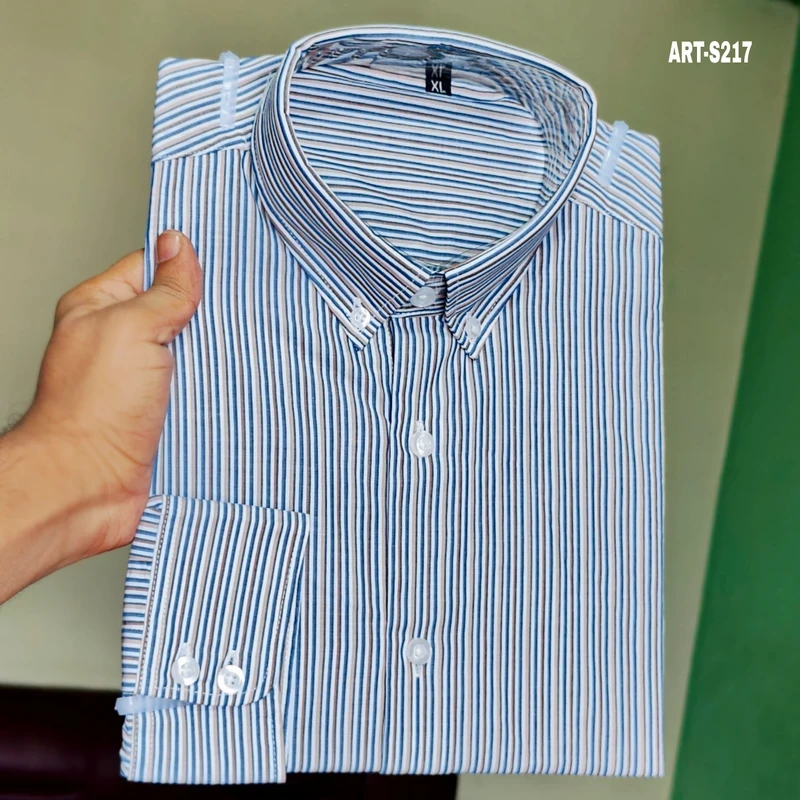 Formal stripes shirt J ART-S217 - Image 5