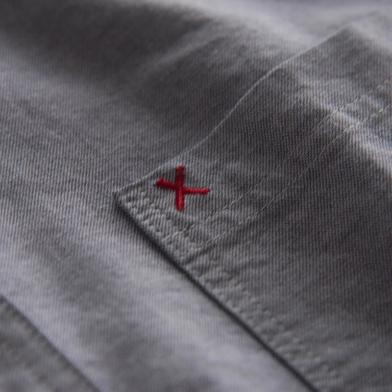 Ash color full sleeve shirt AF-184 - Image 3