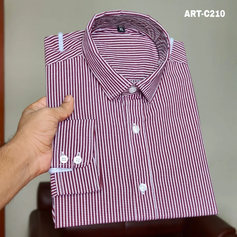 Formal checked shirt J ART-C210