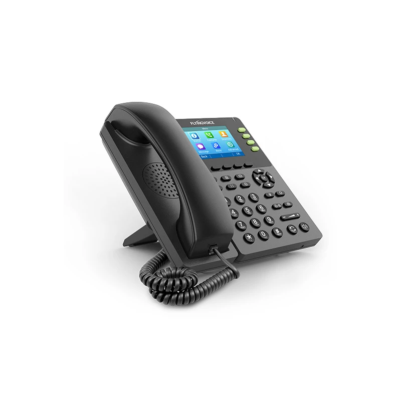 Flyingvoice FIP13G 4 SIP PoE IP Phone Without Adapter - Image 4
