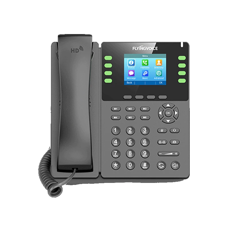 Flyingvoice P23GW 8 SIP Gigabit IP Phone