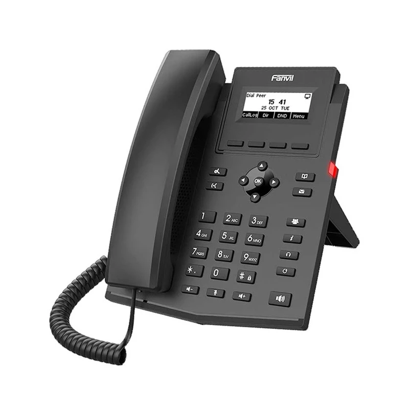 Fanvil X301P 2-SIP PoE IP Phone With Adapter - Image 3