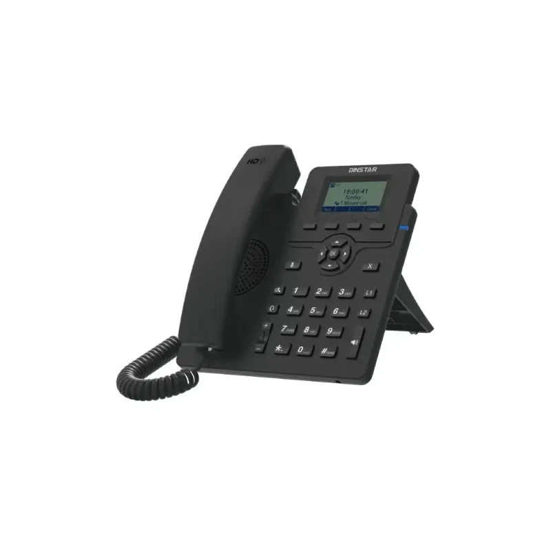 DINSTAR C60L/C60LP Entry Level IP Phone with POE & With Adapter