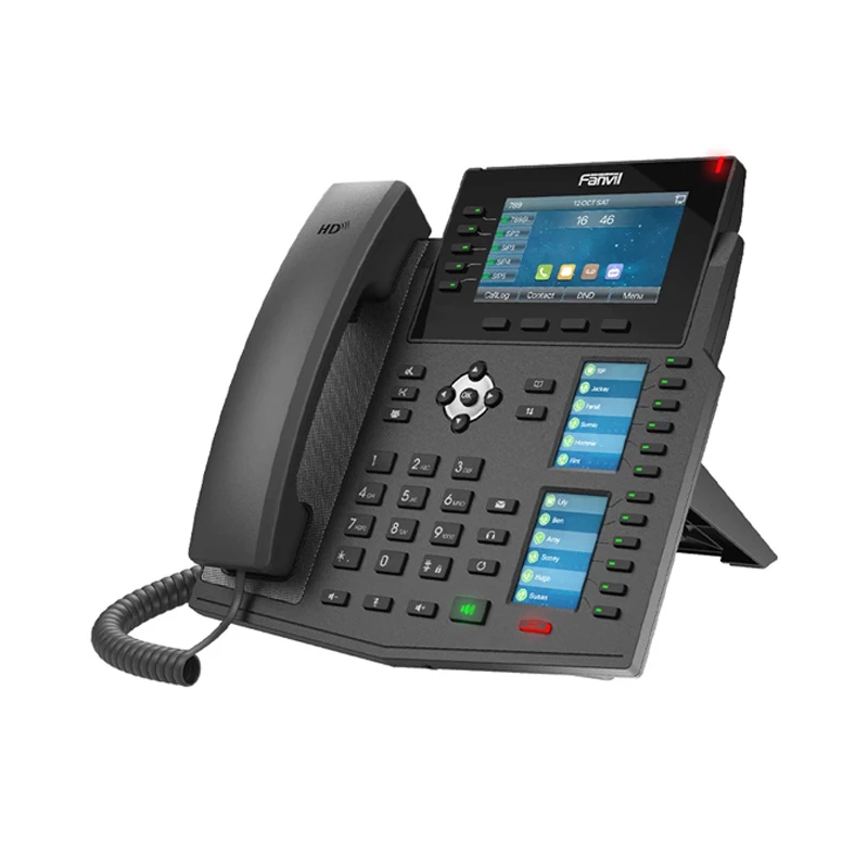 Fanvil X6U 20-SIP Wi-Fi Color Display Elegant PoE IP Phone without Adapter - Image 3