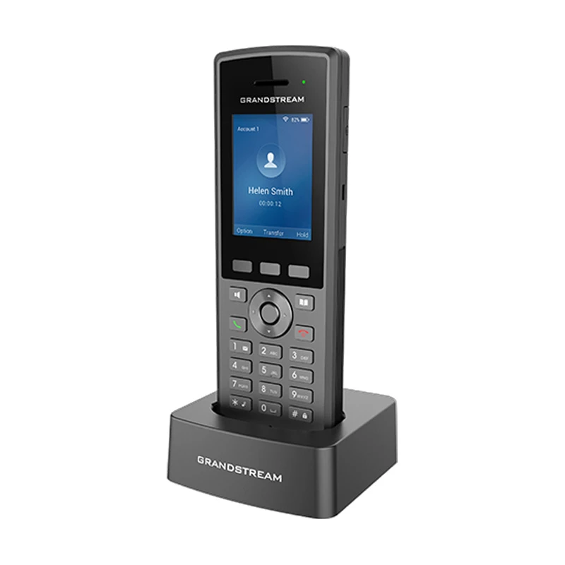 Grandstream WP825 Cordless Wi-Fi IP Phone with 2 SIP Accounts 2 Line