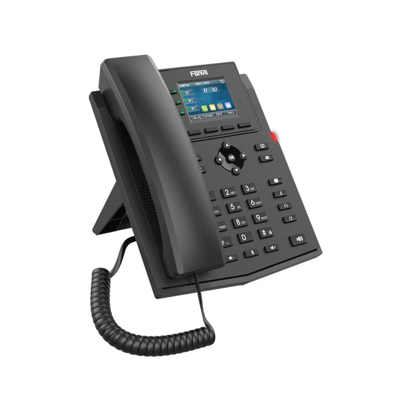 Fanvil X303P 4-SIP PoE IP Phone With Adapter - Image 3