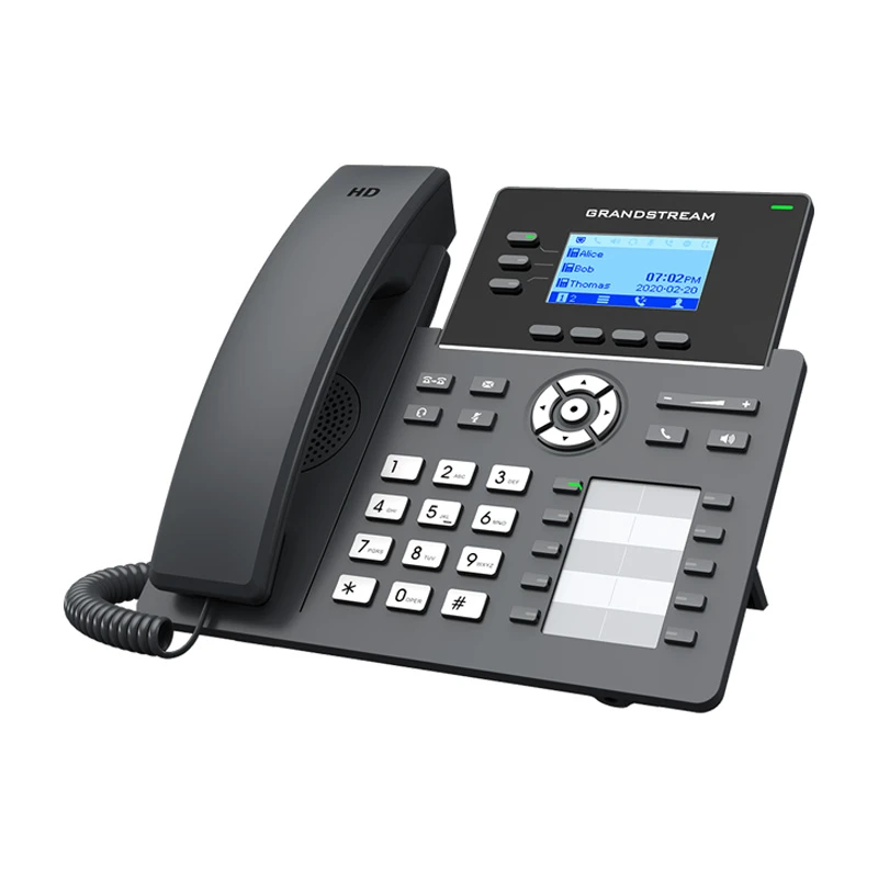 Grandstream GRP2604P 3-Line 6-SIP Carrier Grade IP Phone With POE