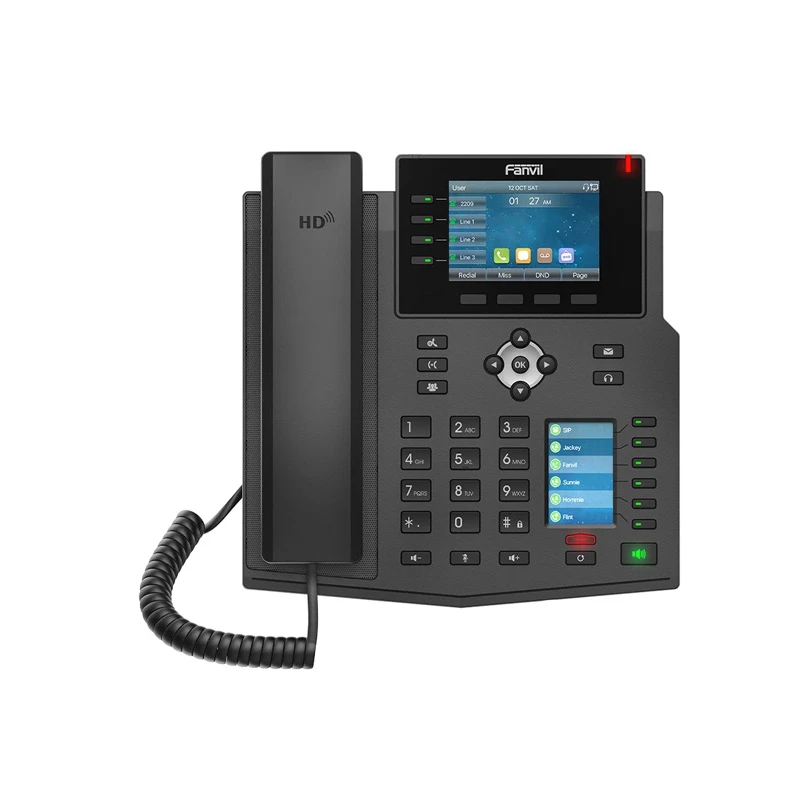 Fanvil X5U 4-Line IP Phone without Adapter