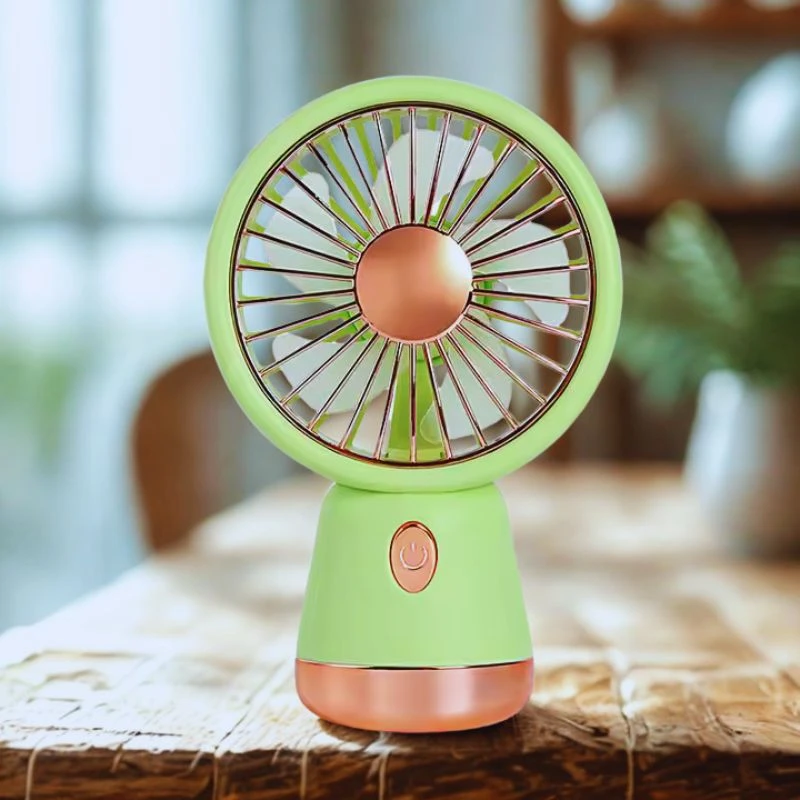 Mini Portable Fan USB Rechargeable Night Light Cooling Handheld Fan Three Speed Adjust ventilador