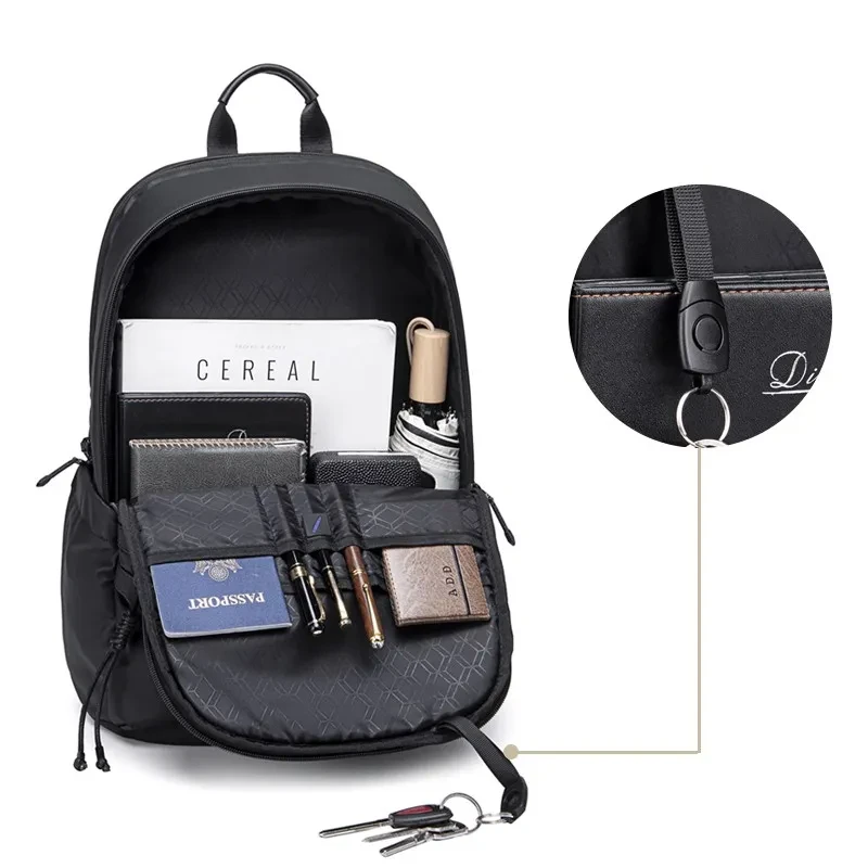 Arctic Hunter B00536 i-Raze Backpack Light Backpack Laptop Backpack 15.6-inch Water Resistant Casual Oxford with Modern Design - Image 3