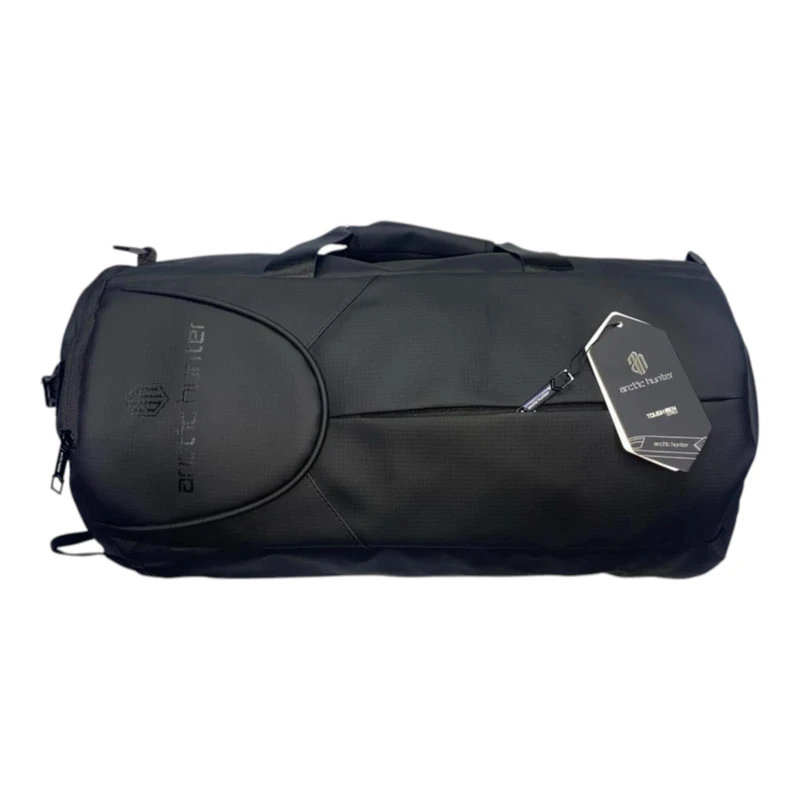 Large Capacity Travel & Gym Bag – Black - Image 3
